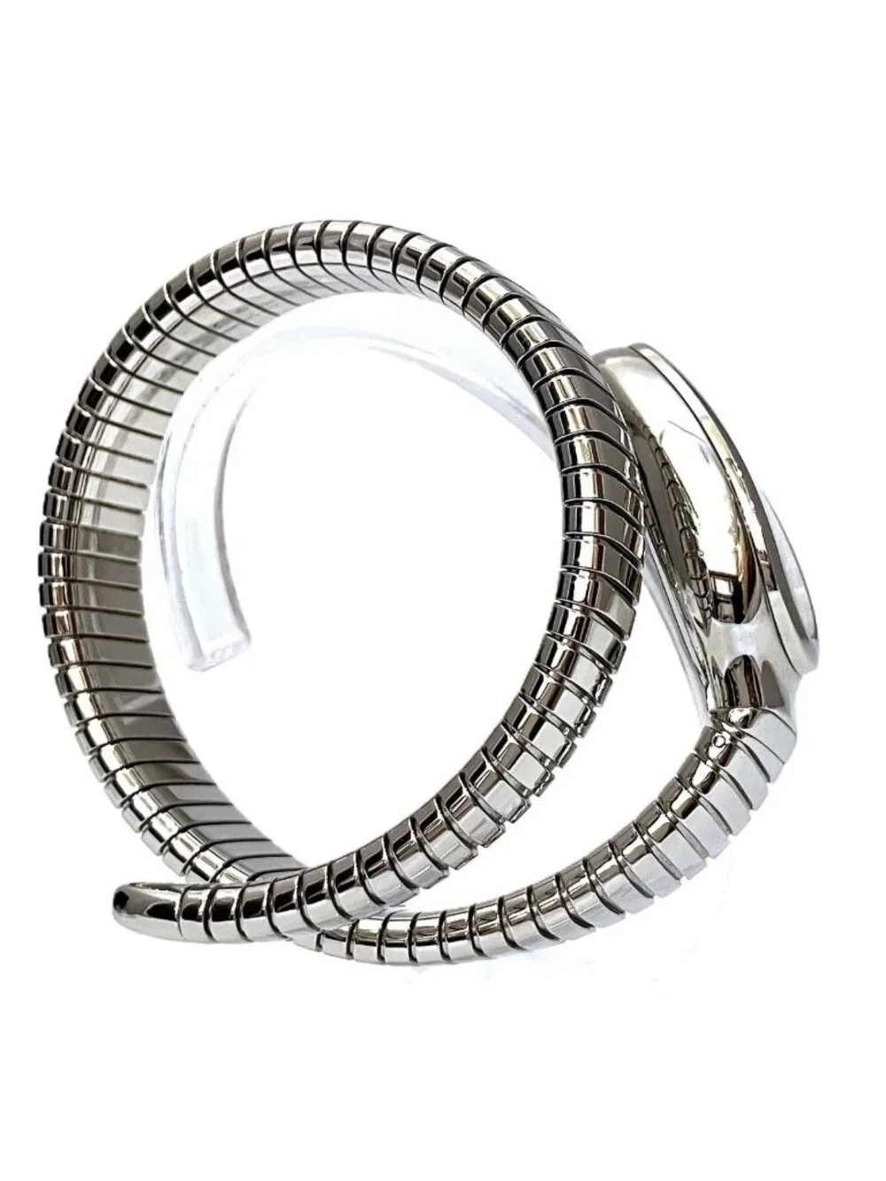 Bvlgari Serpenti Watch Gross SS Silver Dial
